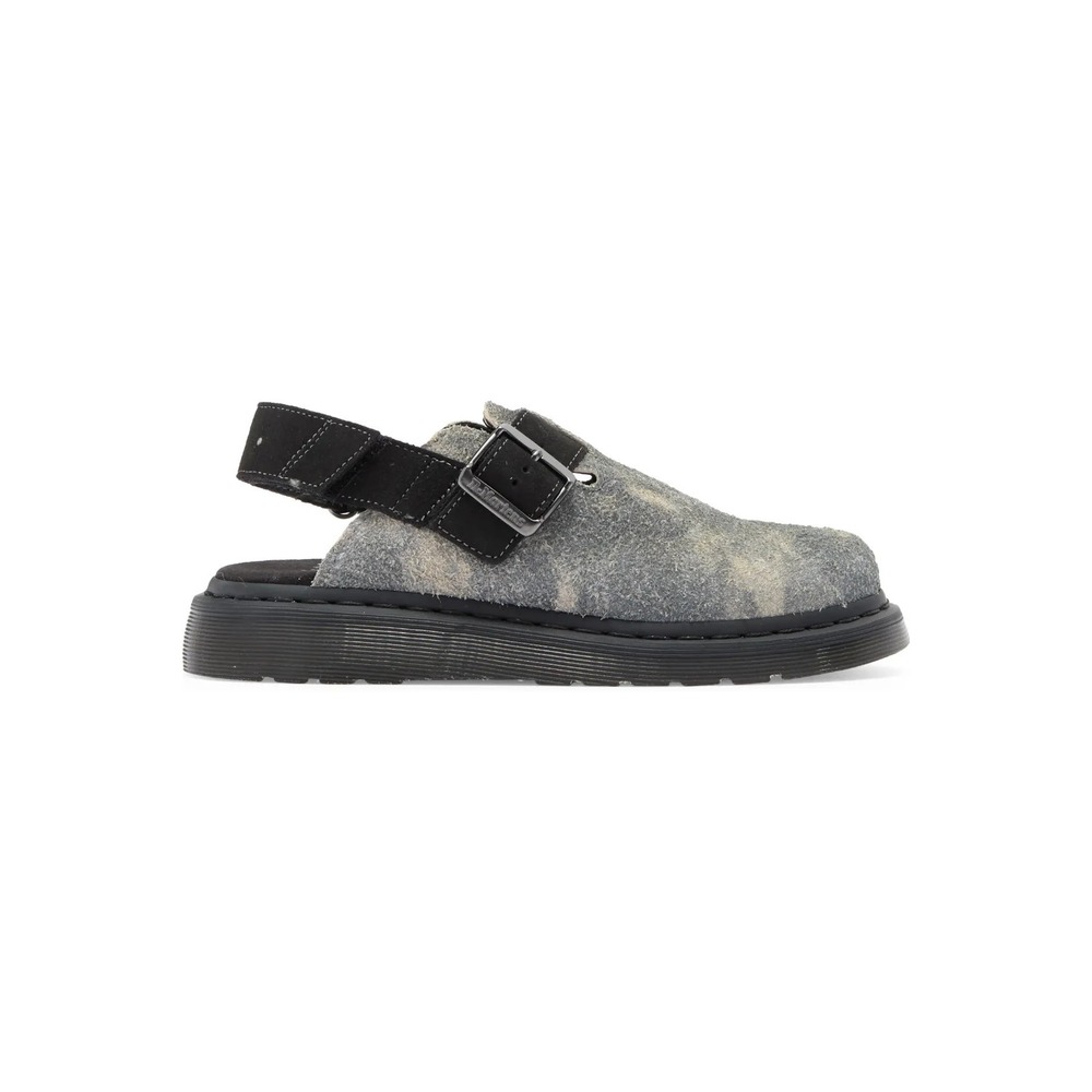 Dr. Martens Jorge II Slingback Clog Size 12 Fit Mens 13, Gray suede New